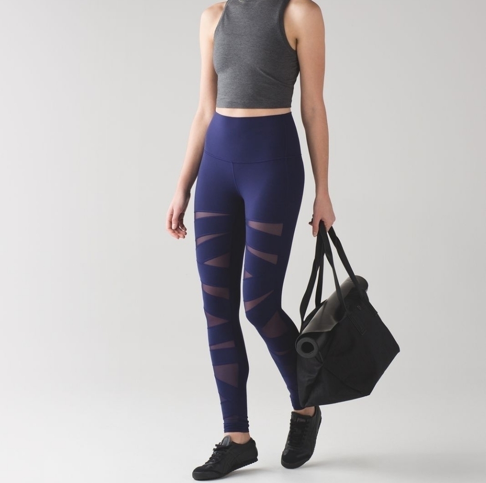 Lululemon Wunder Under Tech Mesh size 6 NWT